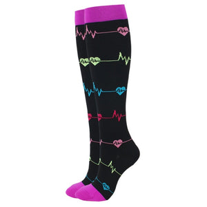 Knee-High Compression Socks
