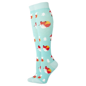Knee-High Compression Socks